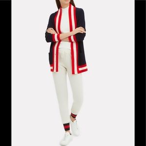 Madeleine Thompson cashmere striped cardigan